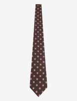 Polo Ralph Lauren - Fox-Print Wool Challis Tie - Kaklaraištis - Ruda