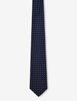 Polo Ralph Lauren - Polka-Dot Silk Repp Tie - Kaklaraištis - Tamsiai mėlyna