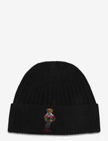 Polo Ralph Lauren - Polo Bear Rib-Knit Beanie - Kepurė - Juoda