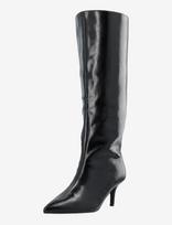 Bianco - Biatyra Knee High Boot Faux Leather - Ilgaauliai batai - Juoda