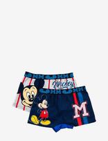 Mickey Mouse - Lot Of 2 Boxers - Apatinės kelnaitės - Tamsiai mėlyna