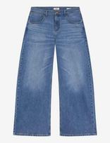 Wrangler - Lr Ultra Barrel - Platūs džinsai - Mėlyna