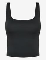 Drop Of Mindfulness - Butter Soft Scoop Tank Top - Sportinė palaidinė be rankovių - Juoda