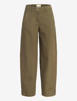 JJXX - Jxhazel Kira Barrel Mw Pants Pnt Noos - Barrel kelnės - Chaki spalva