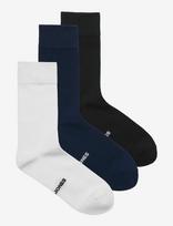 Jack & Jones - Jaclouis Bamboo Sock 3 Pack - Įprastos kojinės - Juoda
