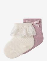 Name It - Nbfwakma Wo/Bl Structure 2P Sock - Kūdikių kojinės - Violetinė