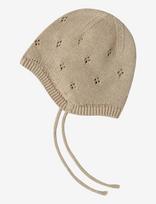 Lil'Atelier - Nbnlaguna Knit Hat Lil - Kūdikių kepurė - Smėlio