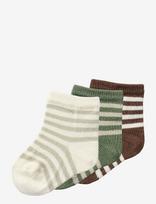 Lil'Atelier - Nbmrossa Dir 3 Pack Sock Lil - Kūdikių kojinės - Marga / raštuota
