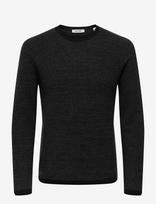 ONLY & SONS - Onseric Reg 12 Struc Crew Knit Noos - Apvalios apykaklės megztinis - Juoda