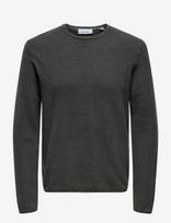 ONLY & SONS - Onseric Reg 12 Struc Crew Knit Noos - Apvalios apykaklės megztinis - Pilka