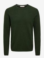 ONLY & SONS - Onseric Reg 12 Struc Crew Knit Noos - Apvalios apykaklės megztinis - Žalia