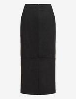 Vila - Vinancy Ida Hw Midi Skirt/Ka - Iki kelių ir midi sijonai - Juoda