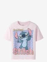 Name It - Nkfadara Stitch Ss Nreg Top Box Noos Wdi - Marškinėliai trumpomis rankovėmis - Rožinė