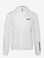 Swix - Pace Wind Light Hooded Jacket M - Treniruočių striukė - Balta