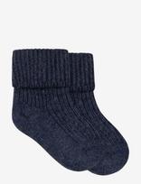 MarMar Copenhagen - Newborn Socks 2-Pack - Kūdikių kojinės - Mėlyna