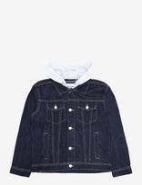 Abercrombie Kids - Dj-Denim Jackets - Džinsės ir velvetinės striukės - Tamsiai mėlyna