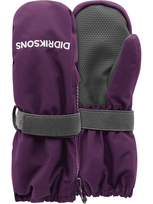 Didriksons žieminės pirštinės su užtrauktuku BIGGLES ZIP MITTEN 9 - Northen Purple (Išankstinis užsakymas)