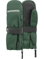 Didriksons žieminės pirštinės su užtrauktuku BIGGLES ZIP MITTEN 9 - Dark Moss (Išankstinis užsakymas)