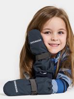 Didriksons žieminės pirštinės su užtrauktuku BIGGLES ZIP MITTEN 9 - Navy (Išankstinis užsakymas)