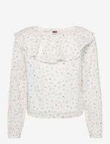 Levi's - Lw-L/S Woven Top - Palaidinės ir tunikos - Balta