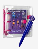 Demon Hunters - Kpop Demon Hunters Mini Notebook With Pen - Kalendoriai ir užrašų knygelės - Violetinė