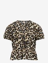 Kids Only - Kogclara Life S/S Bow Shirt Wvn Noos - Palaidinės ir tunikos - Juoda