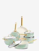 Greenpan - Greenpan Padova Reserve 10-Piece Cookware Set Pastel Green - Keptuvė - Žalia