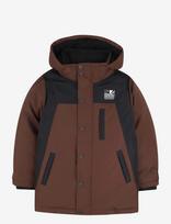 Hugo Kids - Hooded Parka - Parka stiliaus striukė - Ruda