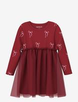 Name It - Nbfratia Ls Dress - Suknelė ilgomis rankovėmis - Raudona