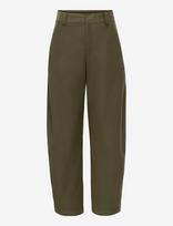 JDY - Jdytara Selma Hw Barrel Pants Pnt - Barrel kelnės - Chaki spalva