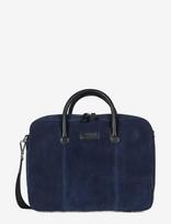 Howard London - Laptop Bag Suede Wilfred - Kompiuterio krepšys - Tamsiai mėlyna