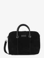 Howard London - Laptop Bag Suede Wilfred - Kompiuterio krepšys - Juoda
