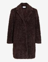 Vila - Vimajda L/S Teddy Jacket /Otw - Žieminis paltas - Ruda
