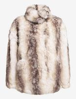 Topshop - Tssina Jacket Otw - Dirbtinis kailis - Balta