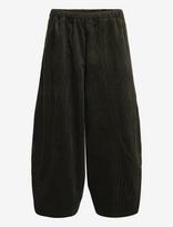 Topshop - Tseva Ovoide Trousers Wvn - Barrel kelnės - Chaki spalva