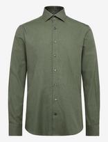 Bruun & Stengade - Bs Lindgren Slim Fit Shirt - Verslo marškiniai - Žalia