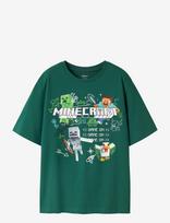 Name It - Nkmsena Minecraft Ss Nreg Top Box Bfu - Marškinėliai trumpomis rankovėmis - Žalia