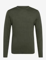 Saucony - Peregrine Merino Long Sleeve - Sportiniai apatiniai sluoksniai - Chaki spalva
