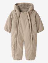 Name It - Nbnsnow05 Suit Solid Fo - Apsauginis kombinezonas nuo lietaus - Smėlio