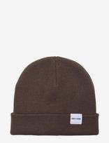 ONLY & SONS - Onsisaac Short Beanie Flat Knit - Kepurė - Ruda
