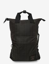 Barbour - Barbour Field Tartan Wax Backpack - Verslo kuprinė - Chaki spalva