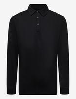 Callaway - Soft Touch Long Sleeve Knit Polo - Sportiniai polo marškinėliai ilgomis rankovėmis - Juoda