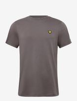 Lyle & Scott Sport - Jacquard Tape T-Shirt - Sportiniai marškinėliai - Pilka