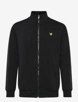 Lyle & Scott Sport - Jacquard Tape Track Top - Treniruočių striukė - Juoda