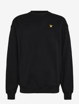 Lyle & Scott Sport - Oversized Sports Collegiate Crew Neck Sweatshirt - Sportinis megztinis - Juoda