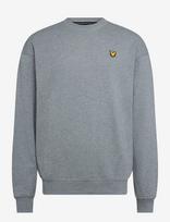 Lyle & Scott Sport - Oversized Sports Collegiate Crew Neck Sweatshirt - Sportinis megztinis - Pilka