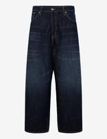 Weekday - Void Low Rise Loose Baggy Jeans - Laisvi džinsai - Tamsiai mėlyna
