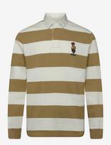 Polo Ralph Lauren - Classic Fit Polo Bear Rugby Shirt - Marškinėliai ilgomis rankovėmis - Ruda