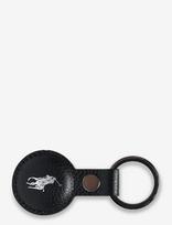 Polo Ralph Lauren - Pebbled Leather Airtag Key Fob - Raktų pakabukas - Juoda