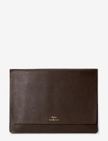 Polo Ralph Lauren - Leather-Laptop Sleev-Tcc - Kompiuterio krepšys - Ruda